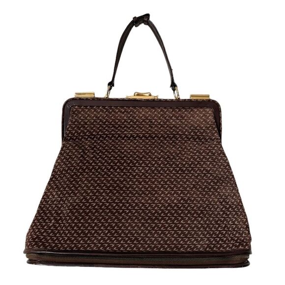 Lexiapel Vintage Tote Bag ERCOLE D’ORO OSCAR INTERNAZIONALE in Brown - Picture 3 of 14